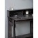 Universal Tokyo table, 780 × 504 × 900 mm, color cement dark prayer / black edge