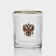 Set of glass glasses "Russia", 250 ml, 6 pcs