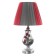 Bulbed lamp 16686/1 E27 40W chrome 29x29x50 cm Risalux