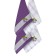 A set of wuffed napkins Diva Afrodita "Plum", size 45x65 cm, 4 pcs