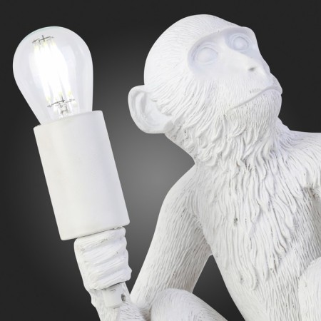 Evoluce bedside lamp. Sle115104-01. Tenato. 1x60 W, E27, 20x20x28 cm, white color-5