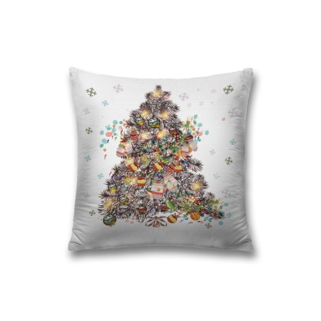 Decorative pillowcase "Place for gifts", on a zipper, size 45x45 cm