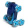 Radio controlled machine "Trick", smoke, with a battery, blue color