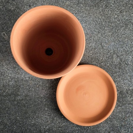 Flower Terra pot No. 2 0.9 l, terracott-3