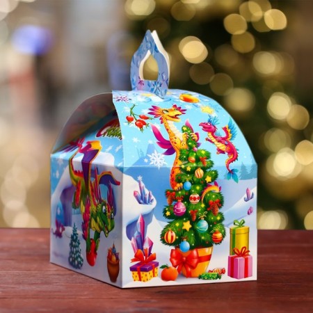 Gift box "Dragon Joy", chest of 18.5 x 12.5 x 16.5 cm-2
