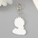 Acryl keychain "Snake with Marakas in the Indian headdress" 5.8x4.3 cm