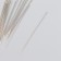 Needles for beads metal in a plastic box set 25 pcs Ø 0.52 mm