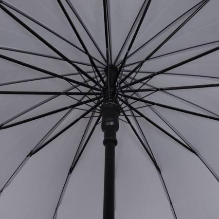 Umbrella - semi -automatic cane "plain", 16 spokes, r = 48 cm, color mix-5