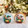 New Year's ball "Tales" 8 cm, mix