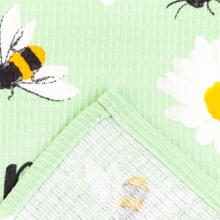 A set of towels "Dolyana" chamomile 35x60cm-2pcs, 100% cotton-5