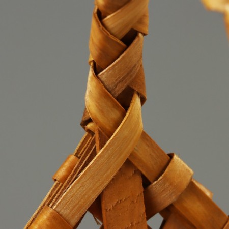 Wicker basket, 23 x 12 x 7 x 22/28 cm, sequoia-4
