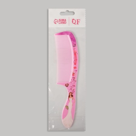 Comb “beauty”, 21 × 4 cm, MIX drawing-5