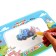 Blue Tractor Drawing Water