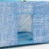 COVFR for storing things of the Ronda, 30.5 × 24 × 16.5 cm, blue color