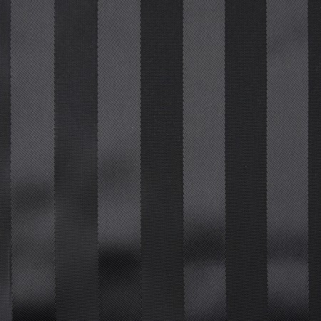 The curtain in the bathroom Ethel in strip is black, 180*200 cm, 80g/m2, 100% p/e-1