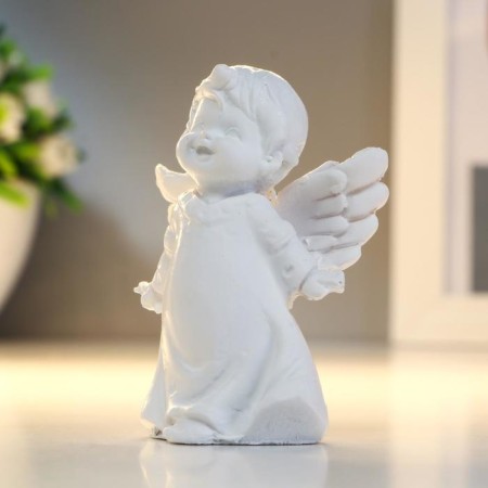 Souvenir Polystone "Snowty angel in the dress - Joy" MIX 7x5x3 cm-2