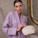 Lightning cosmetic bag, beige color