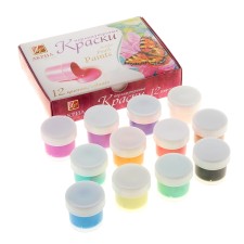 Acrylic paint, set of 12 colors x 20 ml, 