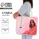 Bag-shop BE YOURSELF without lightning with lining, pink color