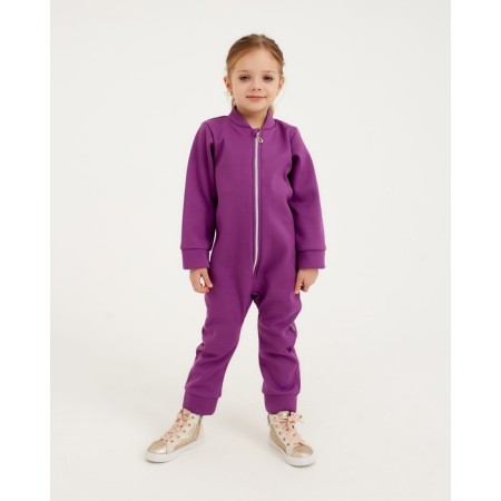 Combineson children, lilac color, height 98-104 cm-2