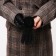Gloves are female, dimensionless, with insulation, black color