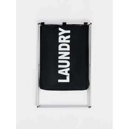 Laundry linen basket, folding, 42 × 40 × 58 cm-4