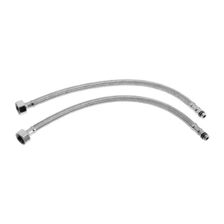 ROEGEN RC001D kitchen mixer, single -leaf, flexible spout, zinc, chrome-3