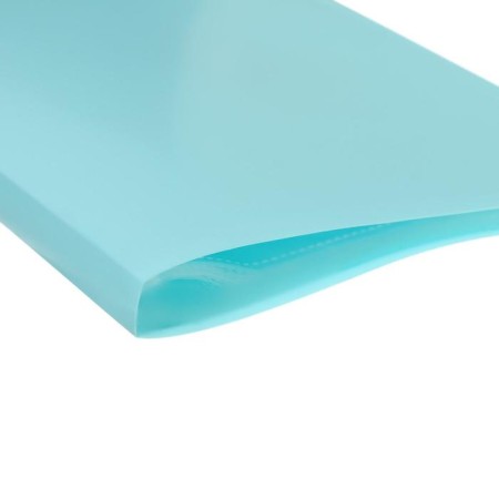 A4 Calligrata folder, 60 transparent inserts, 500 μm, turquoise-blue-3