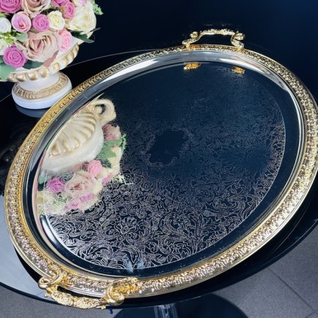 Oval tray lenardi, length 68 cm
