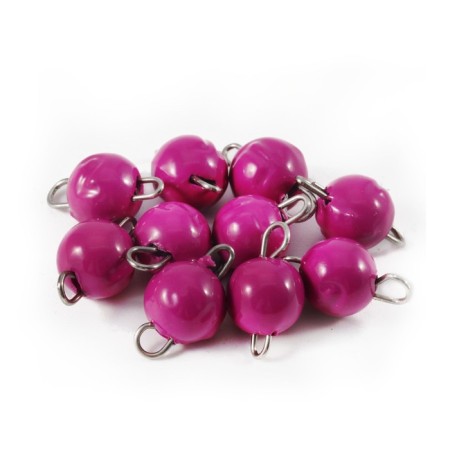 Cargo Cheburashka painted collapsible Yaman 10 pcs., 2 g, purple