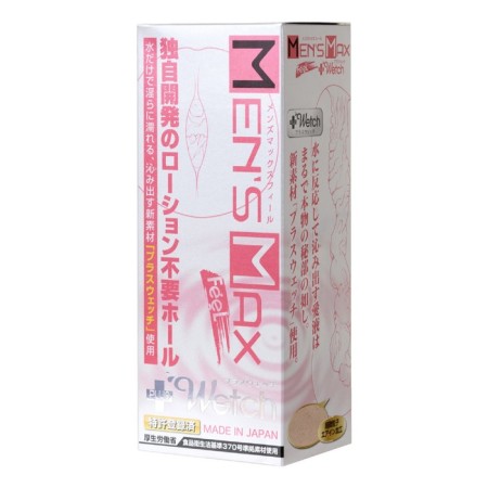 Masterbator of unrealistic Mensmax Feel+Wetch, TPE, Pink, 14.2 cm-5