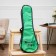 Soprano Upole Case Music Life, 20 x 8 x 57 cm, green