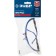 Glasses protective bison barrier 110487, open type, anti -recovery, transparent