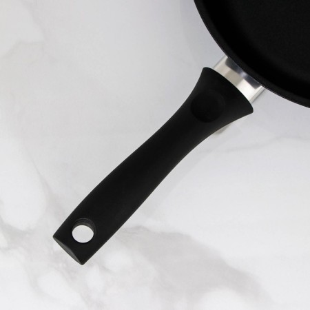 The “Tradition” pan, D = 24 cm, plastic handle, anti -stick coating, black color-3