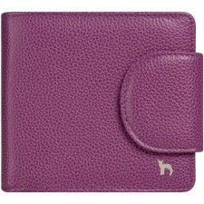 A button wallet, a map for maps (8)/bill, purple color 14x10.7x3cm