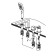Timo Torne 4330/00-16Y bath mixer, single-leaf, built-in, short spout, Antik 529996