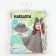 Carnival cape "Mouse", height 104-128 cm, gray
