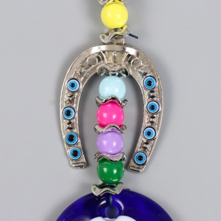 Suspension from the evil eye "horseshoe" 21 cm mix-1