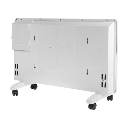 Convector heater Luazon LKO-04, floor, 2000 watts, 30 m², 2 modes, white-4