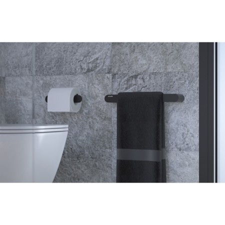 Black towel holder Artwelle-4
