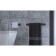 Black towel holder Artwelle