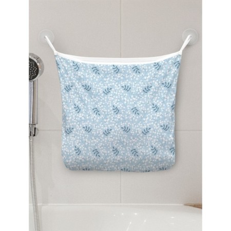 Organizer in a bath on suction cups "Winter berries", for storing toys and trifles, size 33x39 cm
