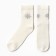 Women's socks socks, milk color, size 23-25