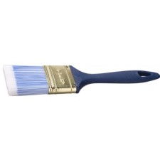 Brush flat bison 4-01013-063, artificial bristles, plastic pen, 63mm
