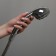 Showing watering can Accoona A321, 3 modes, plastic housing, chromium color