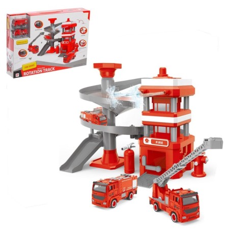 Parking "Firefire", with 2 machines, with a water gun