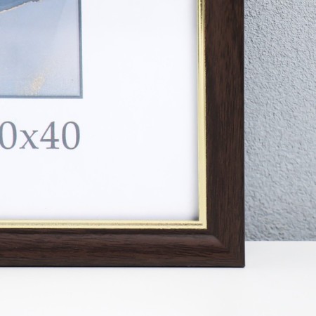 Photo frame Plastic "Office 8" 30x40 cm, wenge-1
