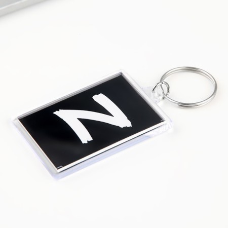Key keychain "Z", 5 x 3 cm-3