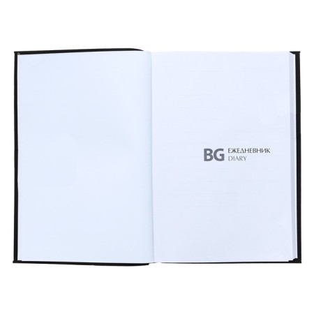 Diary of Leduced A5, 136 sheets in the "silhouette" line, solid cover, lamination Soft Touch, foil embossing, offset block 60 g/m2-2