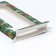 Gift box for tiles of chocolate with the window "cones", 17.1 x 8 x 1.4 cm